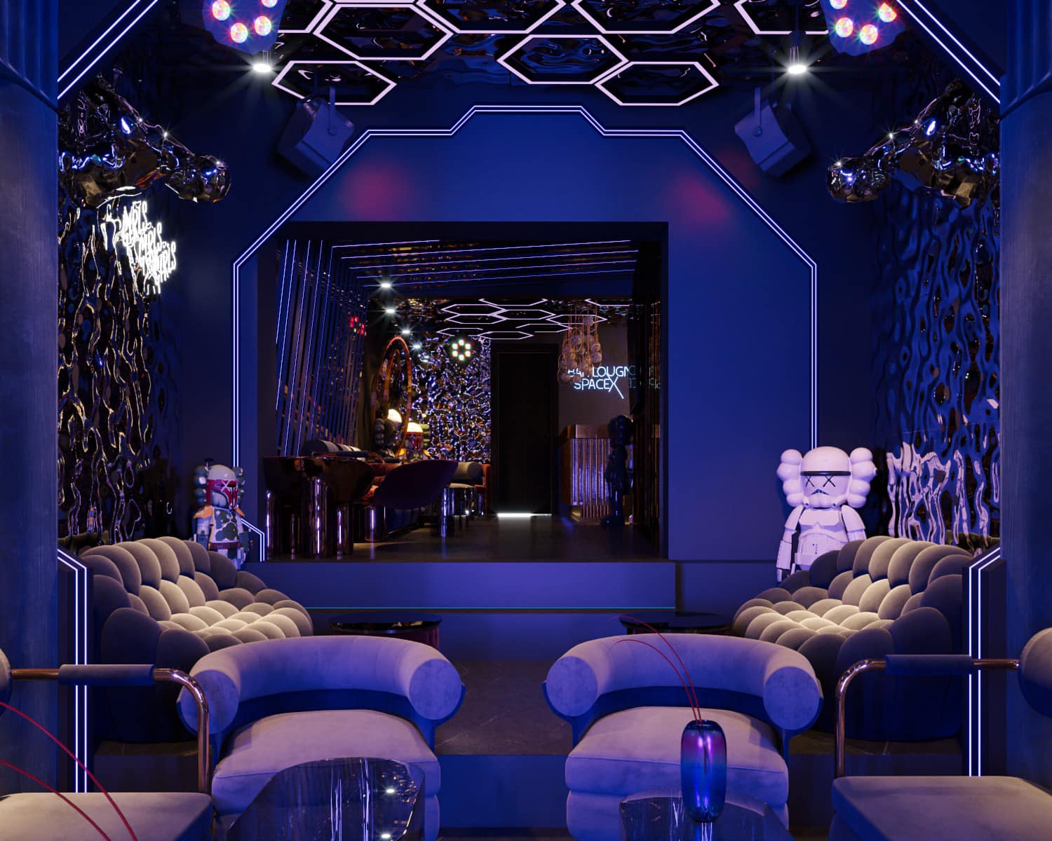 Bar louge Spacex