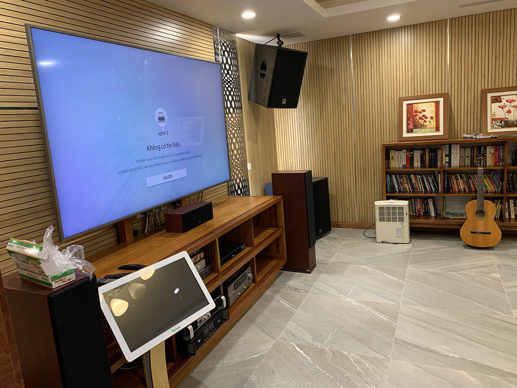 Chuẩn âm thanh gia đình hát karaoke, xem phim và nghe nhạc