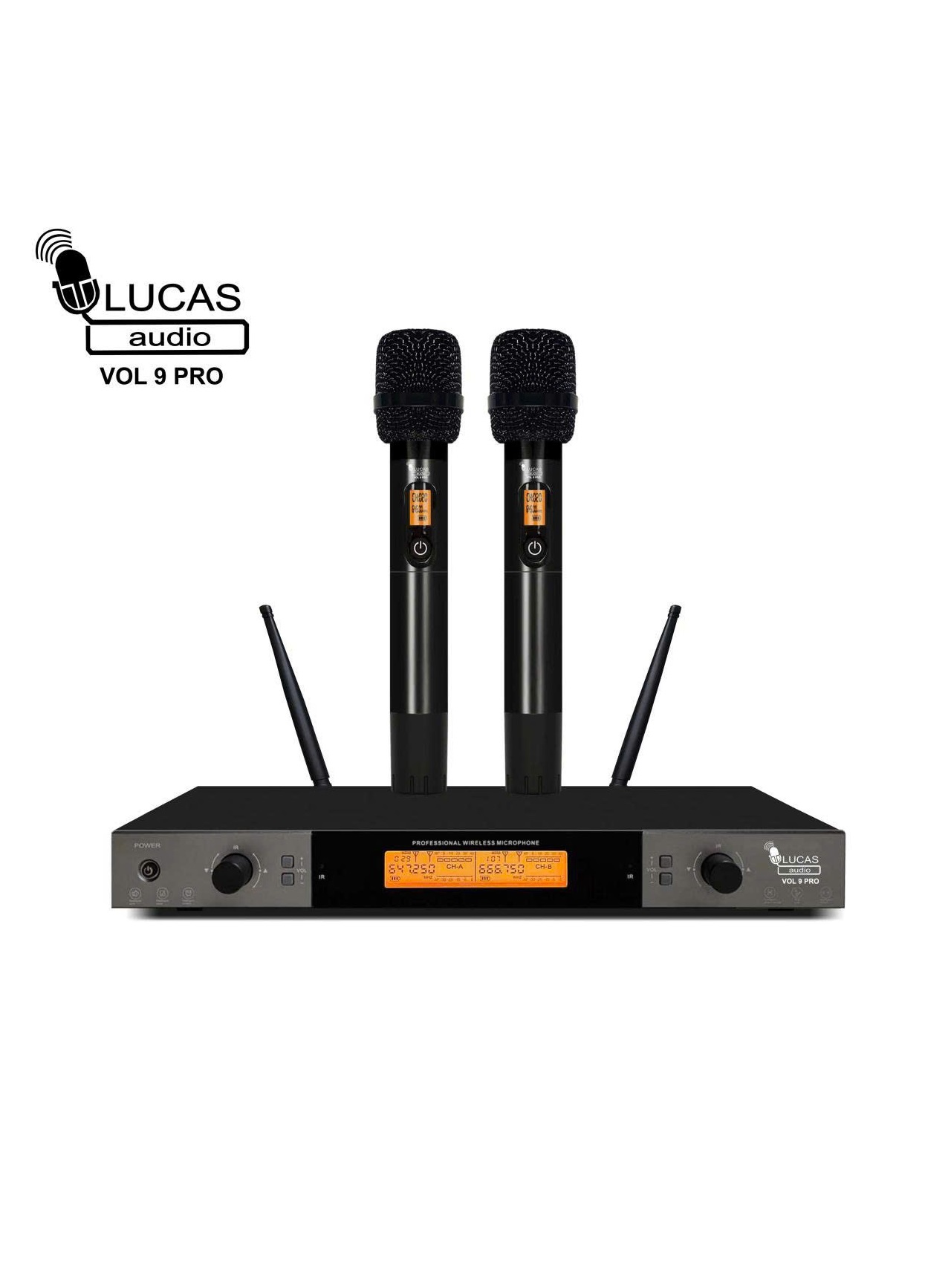 Mic karaoke LUCAS vol 9 pro